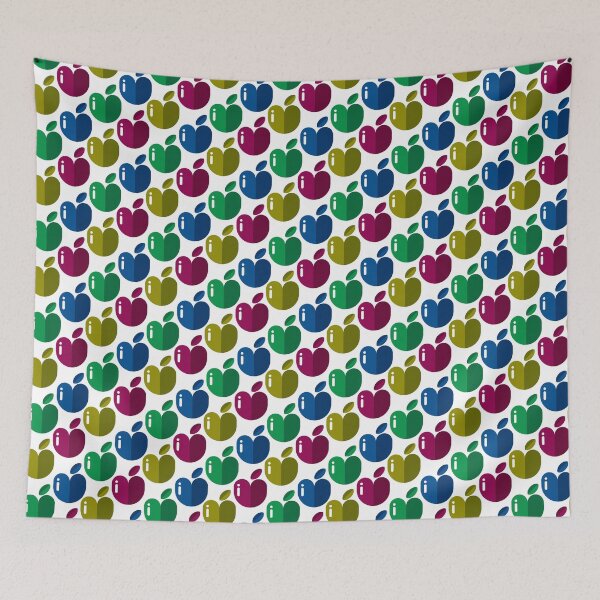 Item preview, Colorful Apple Seamless Pattern designed and sold by creativenitu.