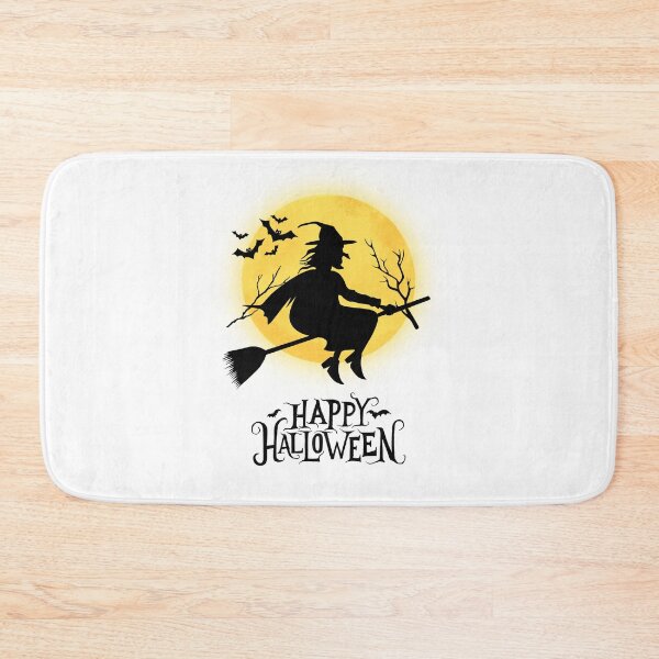 Item preview, Witch on a broom Happy Halloween designed and sold by Remek-Design.
