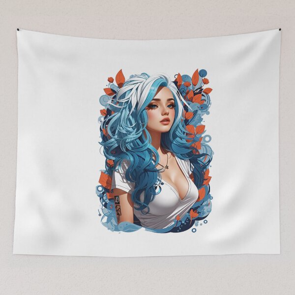 Item preview, Unique style girl 8 designed and sold by RabbitPrints.