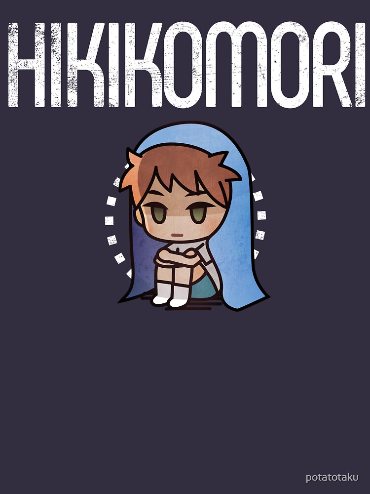 Hikikomori hoodies Anime Ni Youkuso Cute Kawaii Senpai Vector Manga  Hikikomori Ant Social Sad - AliExpress