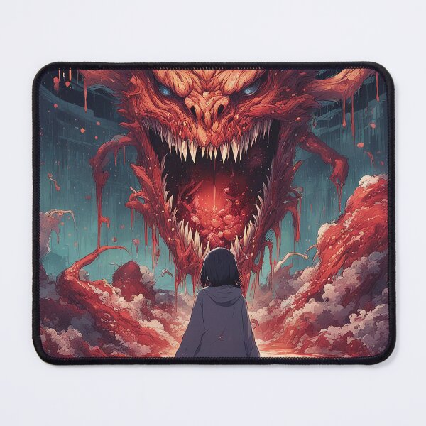 Item preview, Girl fights against monsters, ANIME STYLE designed and sold by FlyingAcehole.