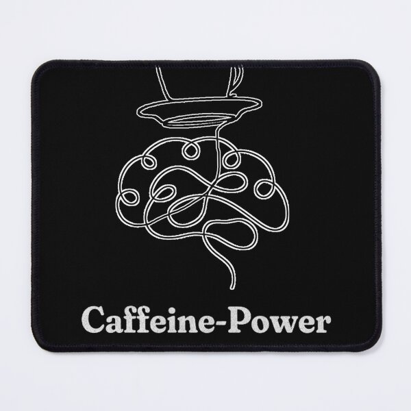 Item preview, Caffeine Brain Power Cup Line Art designed and sold by Yellowriversss.