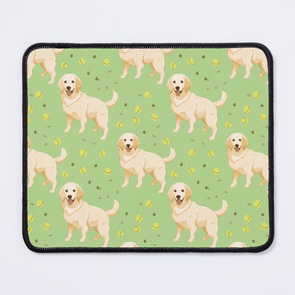 Item preview, Golden Retriever and Tennis Ball designed and sold by Furrific.