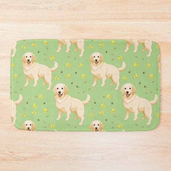 Item preview, Golden Retriever and Tennis Ball designed and sold by Furrific.