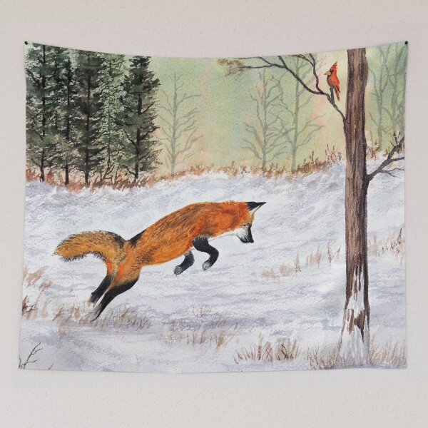 Item preview, The Leaping Red Fox designed and sold by William Holkham.