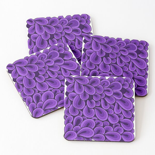 Item preview, purple pattern designed and sold by Fernz8223.