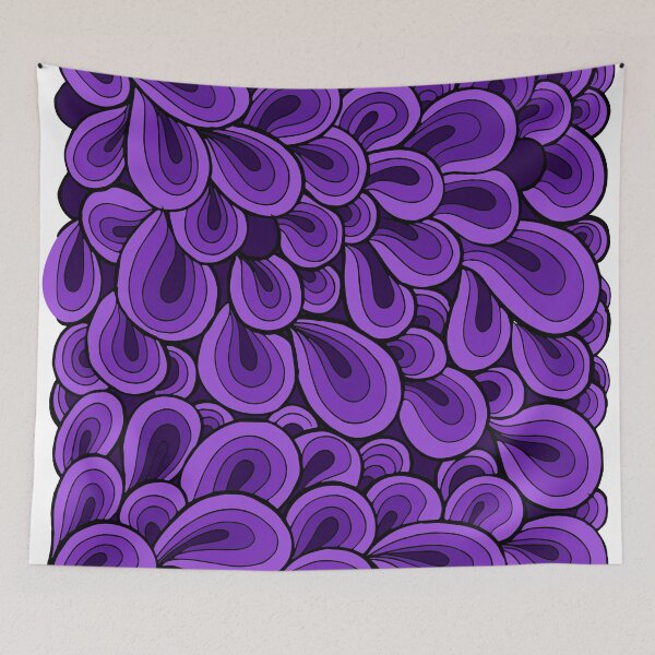 Item preview, purple pattern designed and sold by Fernz8223.