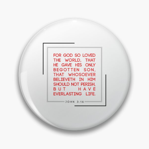 Item preview, JOHN 3:16 designed and sold by AdiDsgn.