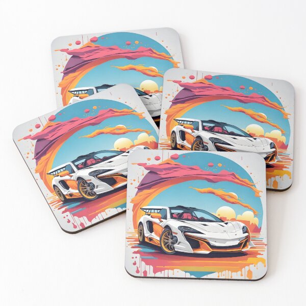 Item preview, Sleek Performance: Premium Car Illustration designed and sold by Ceemko's Vintage Corner.