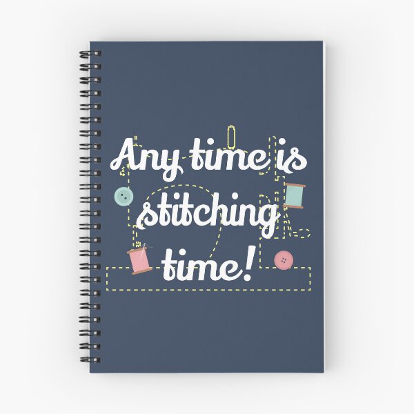 Item preview, Any Time Is Stitching Time I designed and sold by Lemon Pepper.