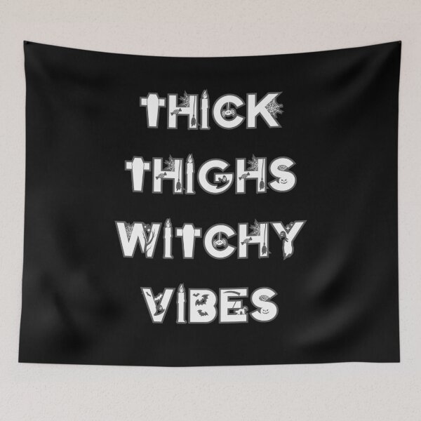 Item preview, Thick Thighs Witchy Vibes designed and sold by AngieArt-.