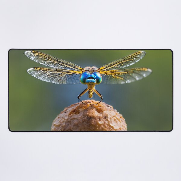 Item preview, Dragonfly on a Mushroom designed and sold by Glenburn Graphics.