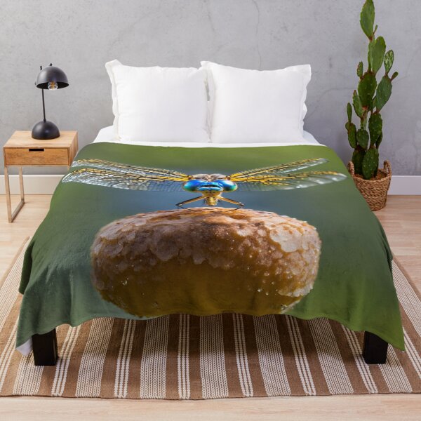 Item preview, Dragonfly on a Mushroom designed and sold by Glenburn Graphics.