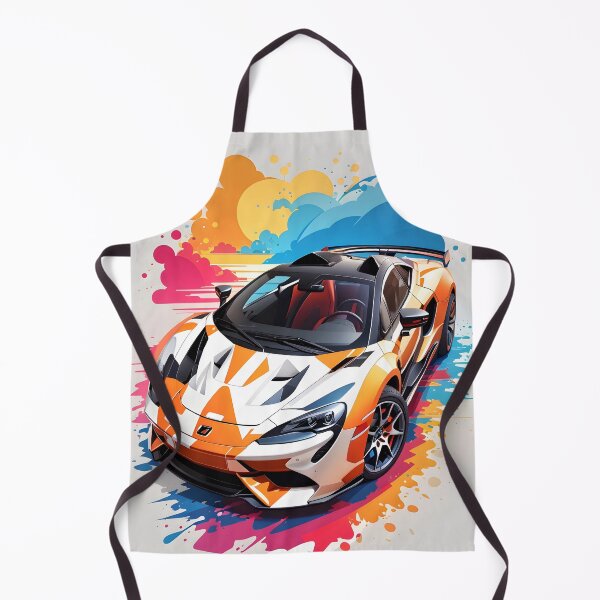 Item preview, Colorful Speedsters: Artistic Car Rendition designed and sold by Ceemko's Vintage Corner.