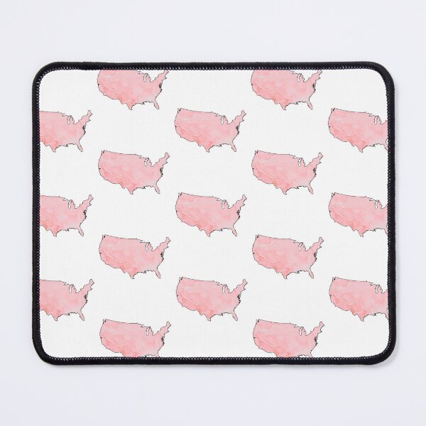 Item preview, United State Flag Map Colorful With Black Outline - designed and sold by PurpleLoveStore.