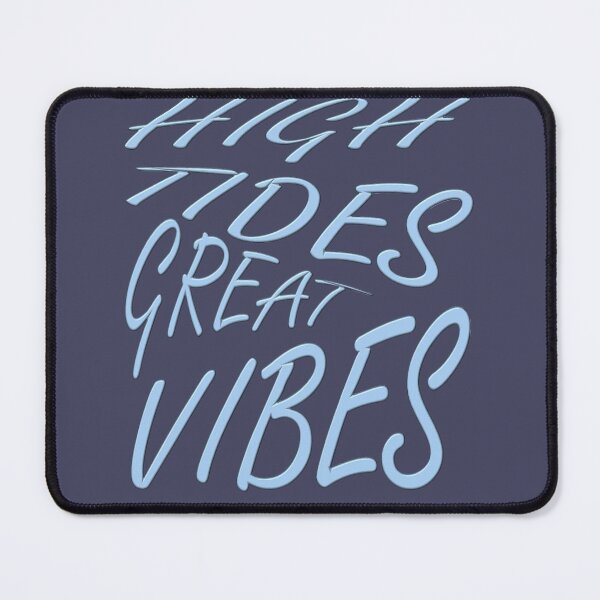Item preview, High Tides Great Vibes Summer Beach Vacation Quote designed and sold by taiche.