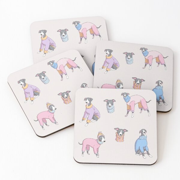 Item preview, Cute whippet dog wearing a sweater pack designed and sold by Yaragold.