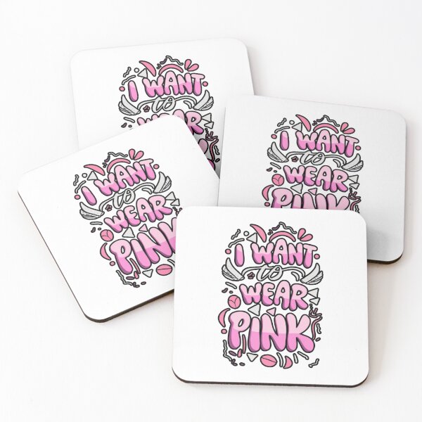 Item preview, I Want To Wear Pink designed and sold by ColorFlick.