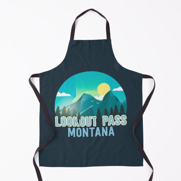 Item preview, Lookout Pass Montana designed and sold by AdventureModa.