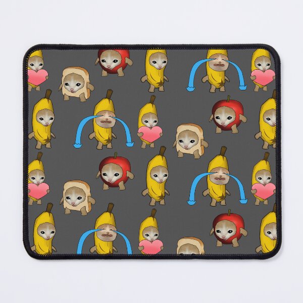 Item preview, Banana cat meme variety set designed and sold by Claudia McQuilkin.