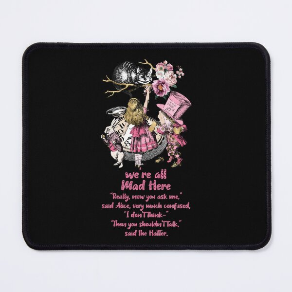 Item preview, Alice's Adventures in Wonderland Shirt 2 Pink Series - Kawaii Mad Hatter Late Christmas Gift for Her, Teens, Roommate, Bestfriend, Fiance, Boss, Inlaw designed and sold by AcesInfinity.