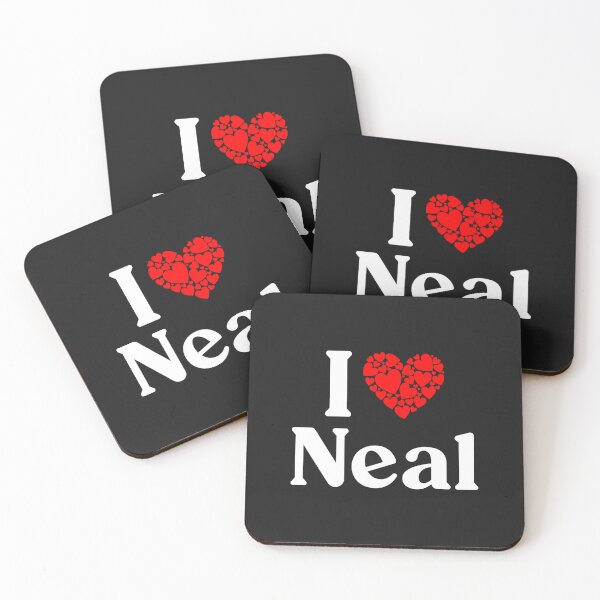 Item preview, Neal Heart - I Love Neal designed and sold by MiraclePitts.
