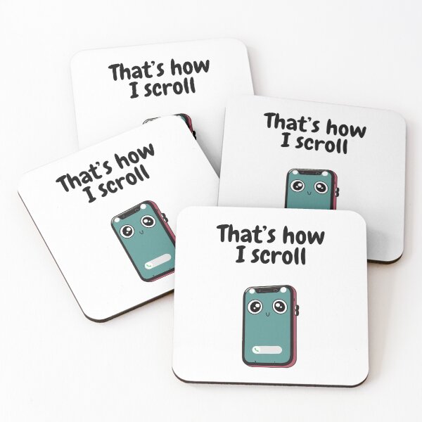 Item preview, That's How I Scroll designed and sold by ChaiTees.