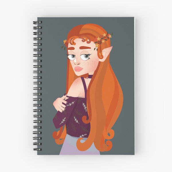 Item preview, red-haired elf designed and sold by SouLoora.