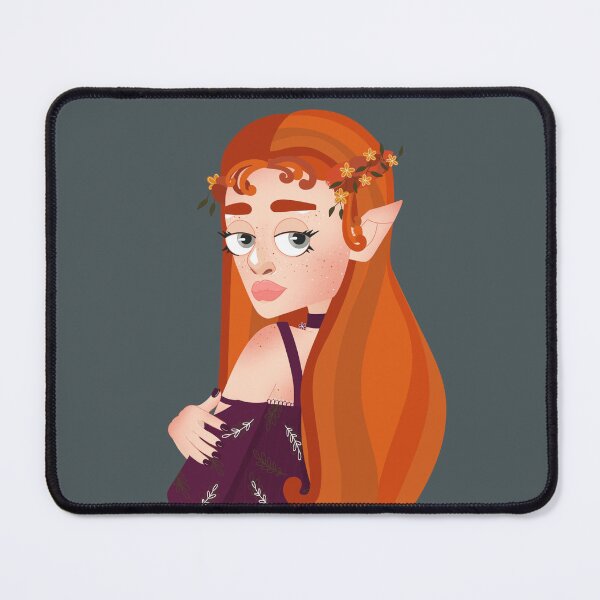 Item preview, red-haired elf designed and sold by SouLoora.