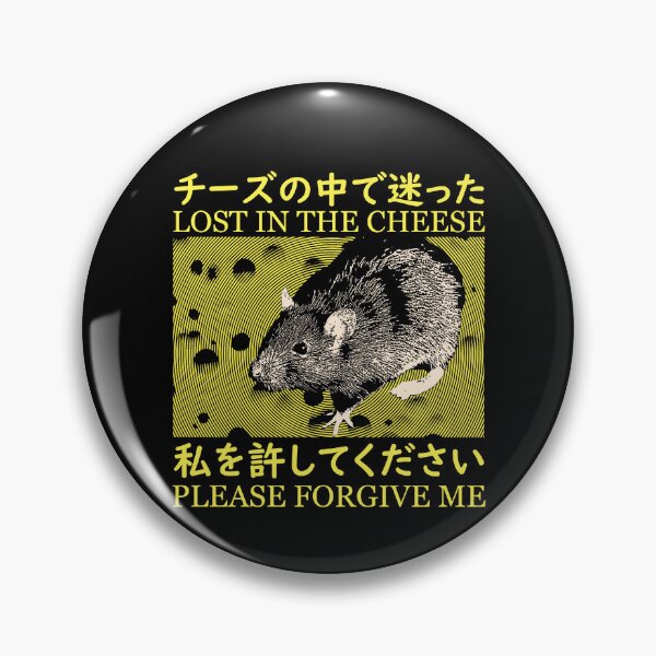 Item preview, Lost in the Cheese Rat designed and sold by VintageMedatsu.