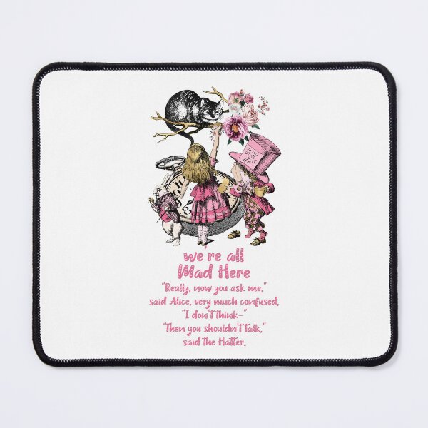 Item preview, Alice's Adventures in Wonderland Shirt 2W Pink Series - Kawaii Mad Hatter Late Christmas Gift for Her, Teens, Roommate, Bestfriend, Fiance, Boss, Inlaw designed and sold by AcesInfinity.