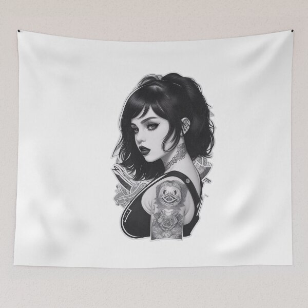 Item preview, Unique style girl 11 designed and sold by RabbitPrints.