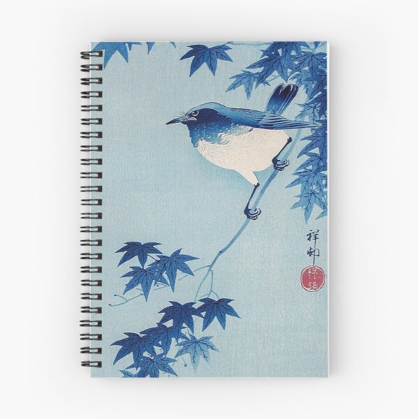 Item preview,  Robin on a Maple Branch (1935) by Ohara Koson designed and sold by CristalleLisa.