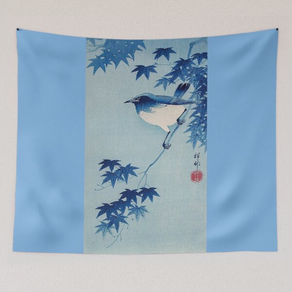 Item preview,  Robin on a Maple Branch (1935) by Ohara Koson designed and sold by CristalleLisa.