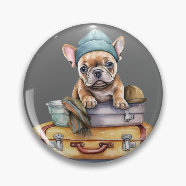 Item preview, Runaway French Bulldog designed and sold by Hanakuriko.