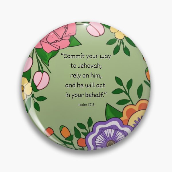 Item preview, Psalm 37:5 bible quote designed and sold by Byreign.