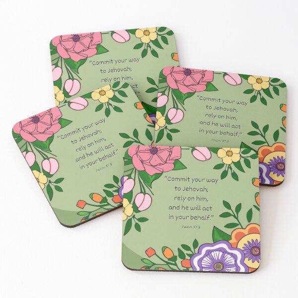 Item preview, Psalm 37:5 bible quote designed and sold by Byreign.