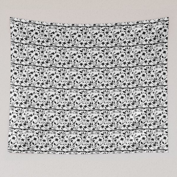 Item preview, pattern floral black and white designed and sold by iopp12.