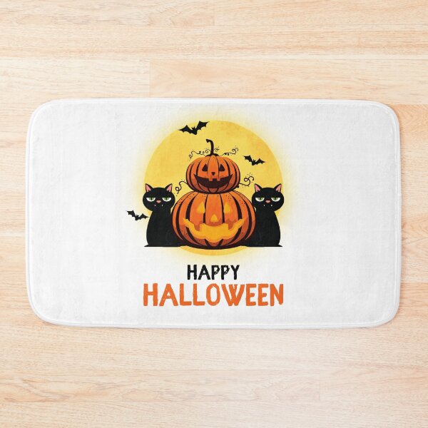 Item preview, Black cats and pumpkins Halloween designed and sold by Remek-Design.