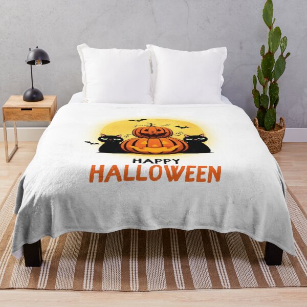 Item preview, Black cats and pumpkins Halloween designed and sold by Remek-Design.