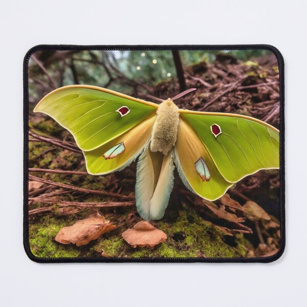 Artikelvorschau, Luna Moth - Red Eye 2 entworfen und verkauft von Glenburn Graphics.