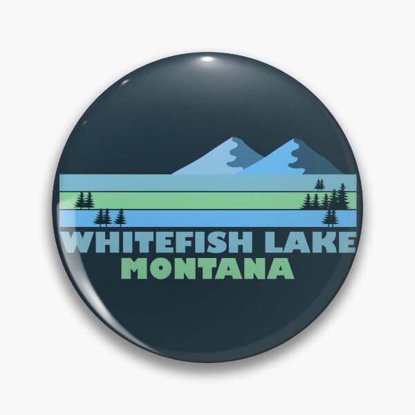 Artikelvorschau, Whitefish Lake Montana entworfen und verkauft von AdventureModa.