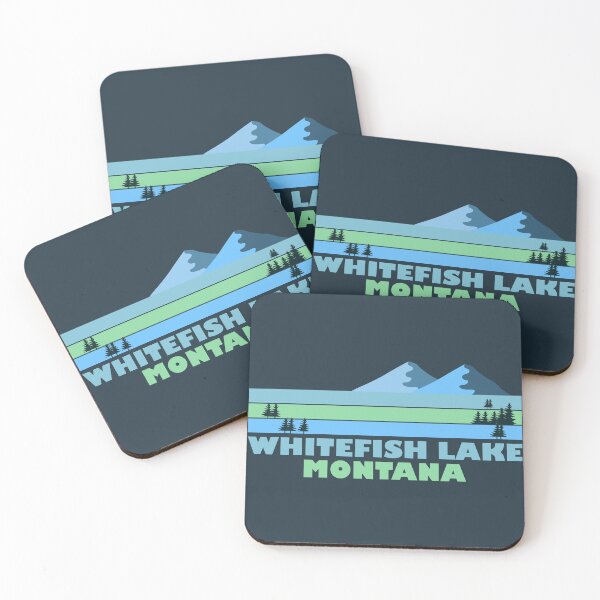 Artikelvorschau, Whitefish Lake Montana entworfen und verkauft von AdventureModa.
