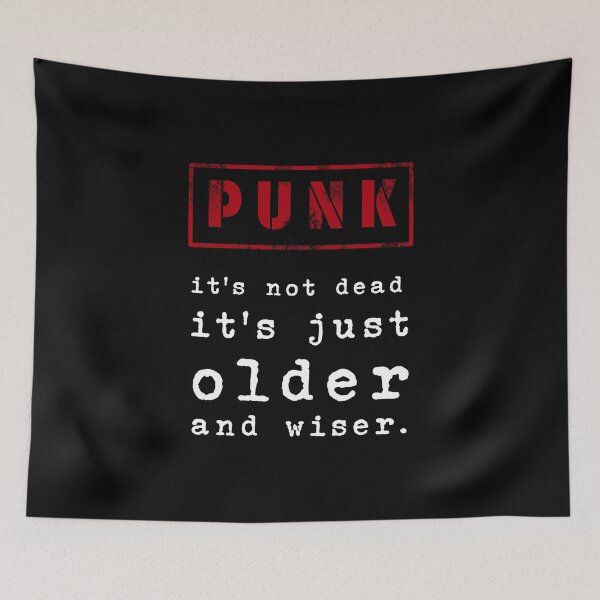 Item preview, punk is not dead designed and sold by Go Easy Apparel.