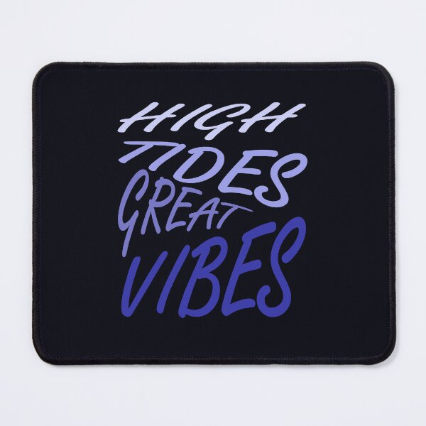 Item preview, High Tides Great Vibes Summer Beach Vacation Quote designed and sold by taiche.