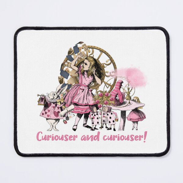 Item preview, Alice's Adventures in Wonderland Shirt 3 Pink Series - Kawaii Mad Hatter Late Christmas Gift for Her, Teens, Roommate, Bestfriend, Fiance, Boss, Inlaw designed and sold by AcesInfinity.