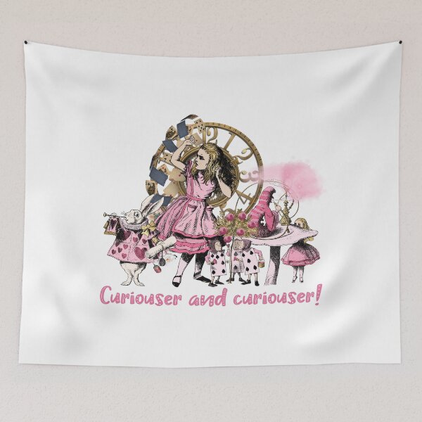 Item preview, Alice's Adventures in Wonderland Shirt 3 Pink Series - Kawaii Mad Hatter Late Christmas Gift for Her, Teens, Roommate, Bestfriend, Fiance, Boss, Inlaw designed and sold by AcesInfinity.