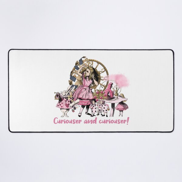 Item preview, Alice's Adventures in Wonderland Shirt 3 Pink Series - Kawaii Mad Hatter Late Christmas Gift for Her, Teens, Roommate, Bestfriend, Fiance, Boss, Inlaw designed and sold by AcesInfinity.