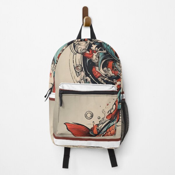 Item preview, Japanese Retro Koi Carp  designed and sold by Funktastic Designs.