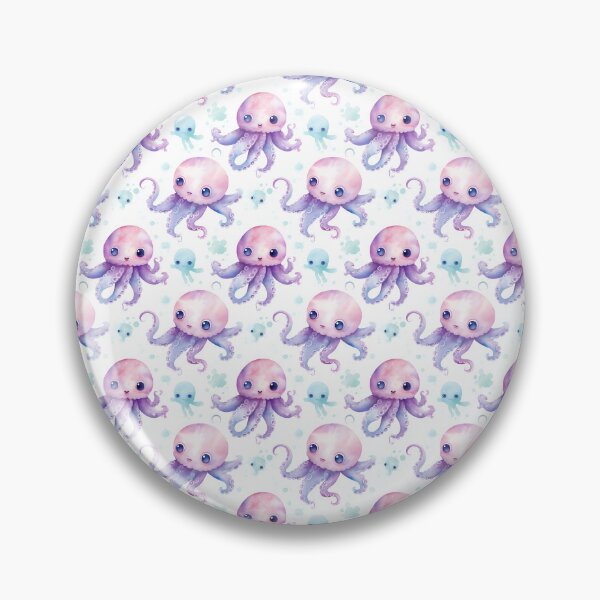 Item preview, Ink and Intuition: A Mesmerizing Octopus Ink Art designed and sold by qoodesignstudio.